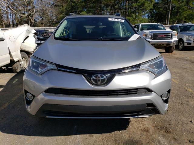 2T3WFREV3JW465192 - 2018 TOYOTA RAV4 ADVENTURE SILVER photo 5