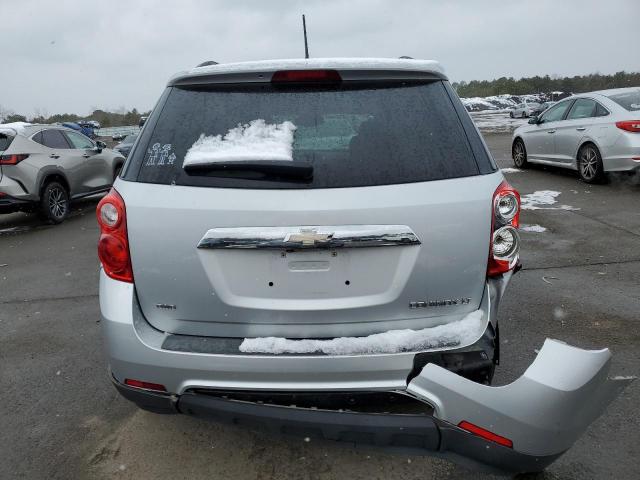 2GNFLNEK0D6366103 - 2013 CHEVROLET EQUINOX LT SILVER photo 6