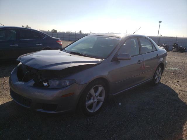 1YVHP80D275M08958 - 2007 MAZDA 6 S GRAY photo 1