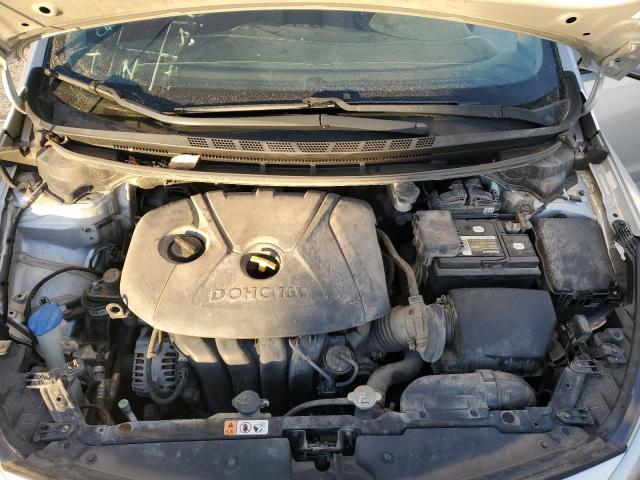 KNAFK4A62G5535498 - 2016 KIA FORTE LX SILVER photo 11