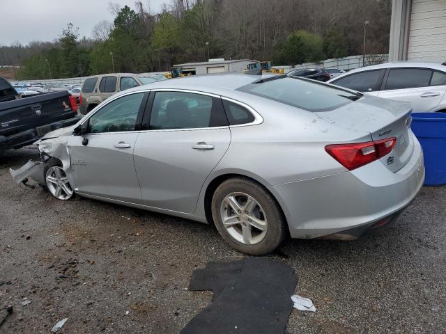 1G1ZC5STXLF143616 - 2020 CHEVROLET MALIBU LS SILVER photo 2