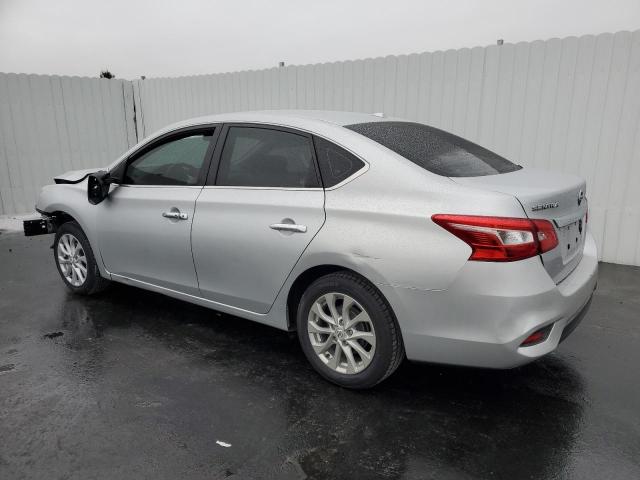 3N1AB7AP4KY311784 - 2019 NISSAN SENTRA S SILVER photo 3