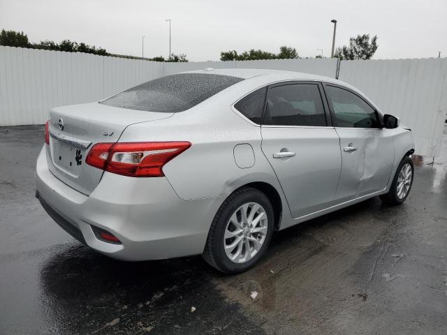 3N1AB7AP4KY311784 - 2019 NISSAN SENTRA S SILVER photo 4