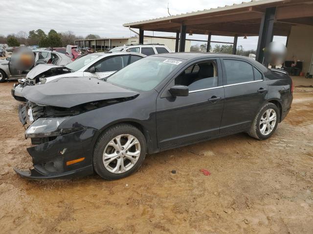 3FAHP0HA9CR204219 - 2012 FORD FUSION SE BLACK photo 1