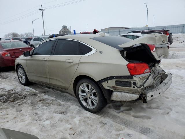 2G1125S33E9141542 - 2014 CHEVROLET IMPALA LT BEIGE photo 2