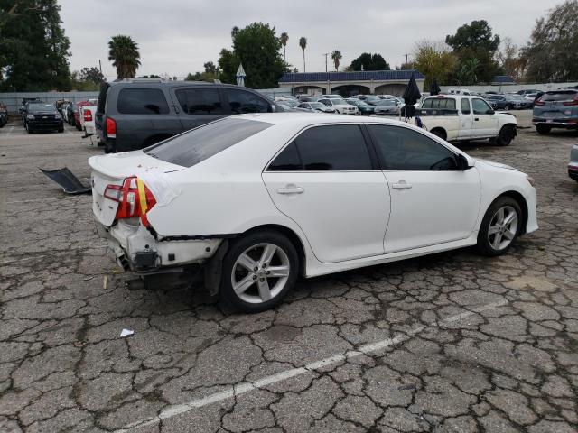 4T1BF1FK7EU782203 - 2014 TOYOTA CAMRY L WHITE photo 3