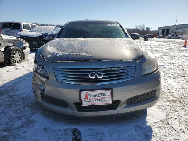 JNKBV61F98M266409 - 2008 INFINITI G35 SILVER photo 5