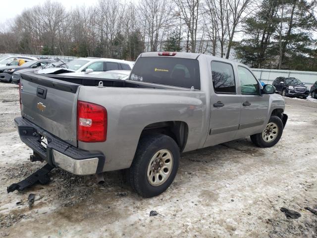 2GCEC13C771506786 - 2007 CHEVROLET SILVERADO C1500 CREW CAB GRAY photo 3