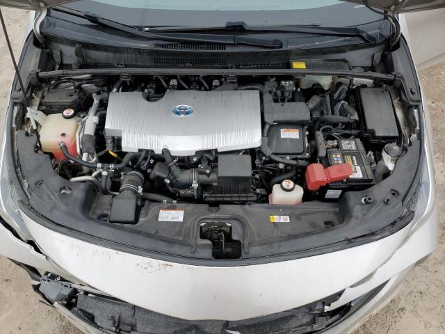 JTDKARFP9J3081322 - 2018 TOYOTA PRIUS PRIM 银色 照片 11