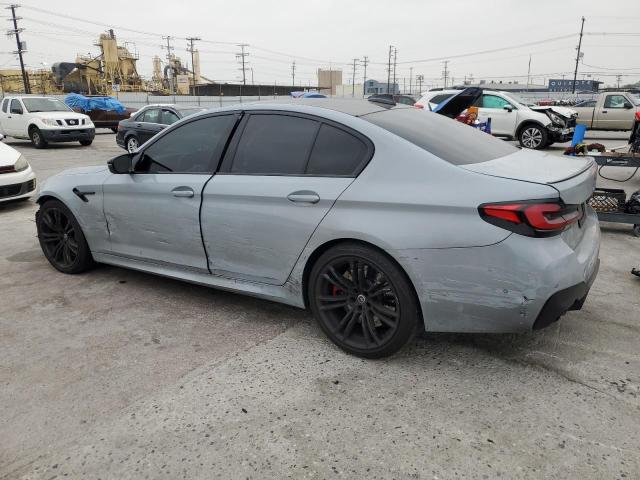 WBS83CH02NCK69650 - 2022 BMW M5 GRAY photo 2