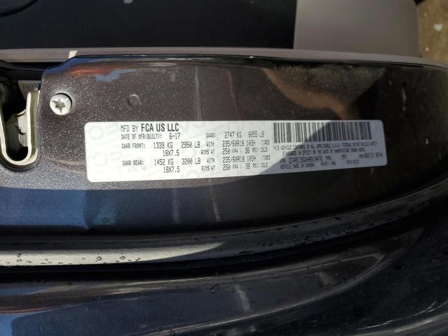 2C4RC1BGXHR810476 - 2017 CHRYSLER PACIFICA TOURING L GRAY photo 14