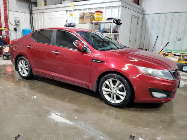 5XXGN4A70DG213683 - 2013 KIA OPTIMA EX RED photo 4