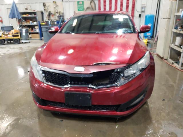 5XXGN4A70DG213683 - 2013 KIA OPTIMA EX RED photo 5