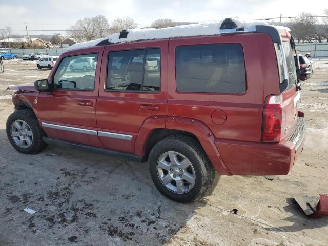 1J8HG58266C246245 - 2006 JEEP COMMANDER LIMITED RED photo 2