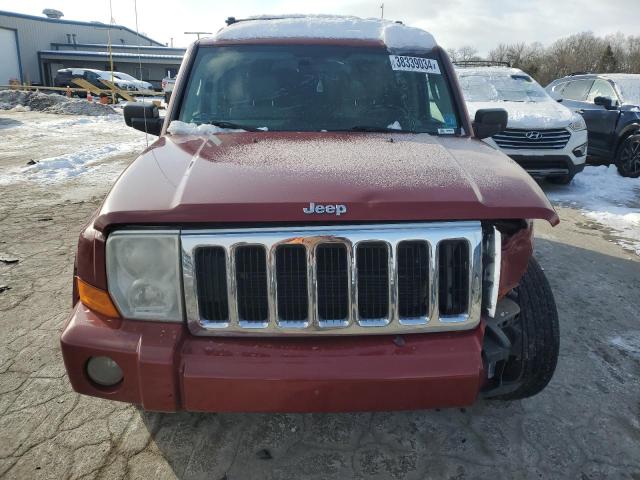 1J8HG58266C246245 - 2006 JEEP COMMANDER LIMITED RED photo 5