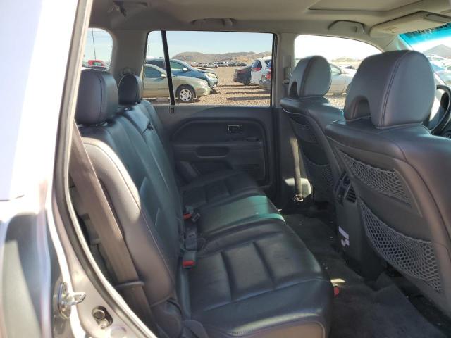 2HKYF18507H517707 - 2007 HONDA PILOT EXL SILVER photo 10