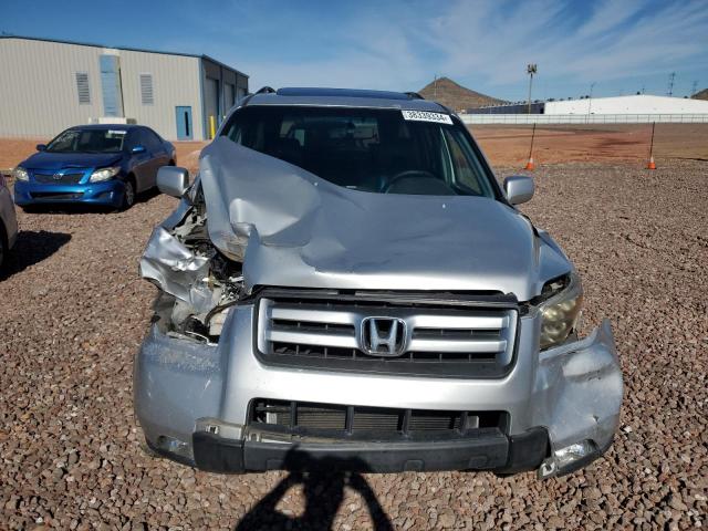 2HKYF18507H517707 - 2007 HONDA PILOT EXL SILVER photo 5