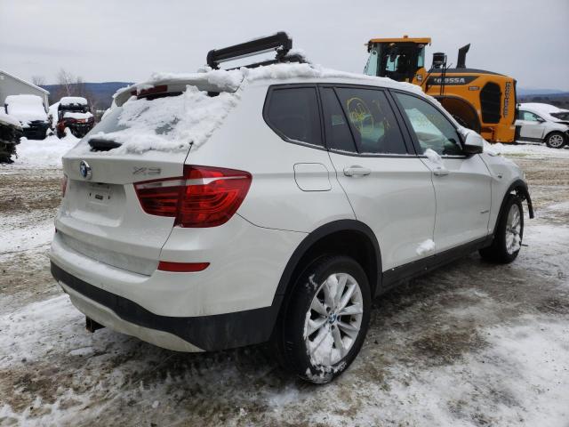 5UXWX9C57F0D56022 - 2015 BMW X3 XDRIVE28I WHITE photo 3