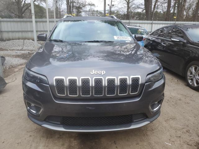 1C4PJLDB6KD243428 - 2019 JEEP CHEROKEE LIMITED GRAY photo 5