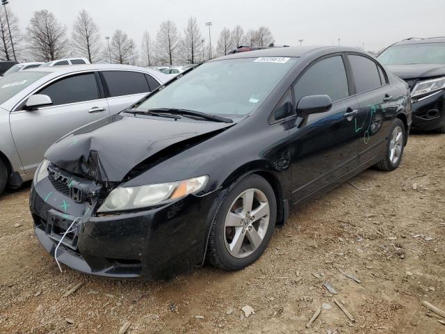 19XFA166X9E035173 - 2009 HONDA CIVIC LX-S შავი ფოტო 1