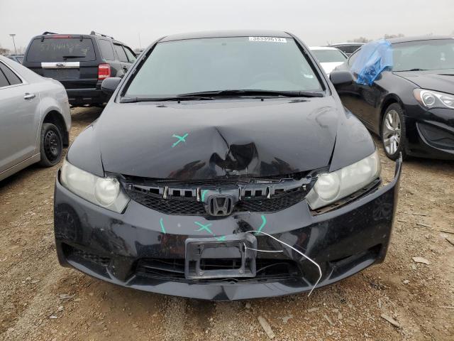 19XFA166X9E035173 - 2009 HONDA CIVIC LX-S შავი ფოტო 5