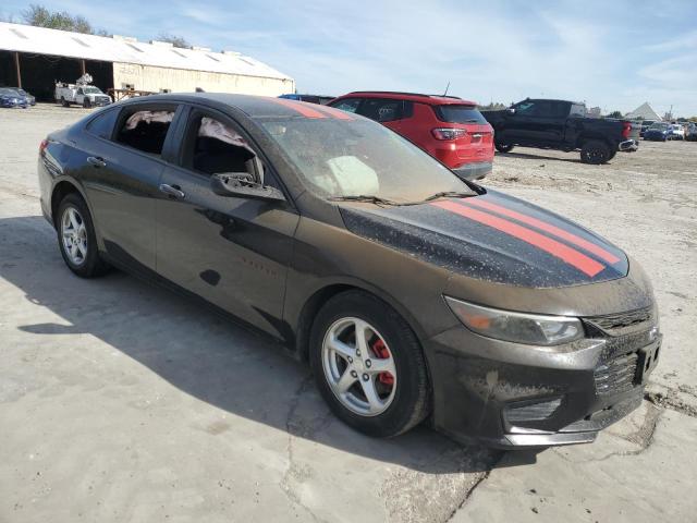 1G1ZC5ST6JF164637 - 2018 CHEVROLET MALIBU LS BLACK photo 4