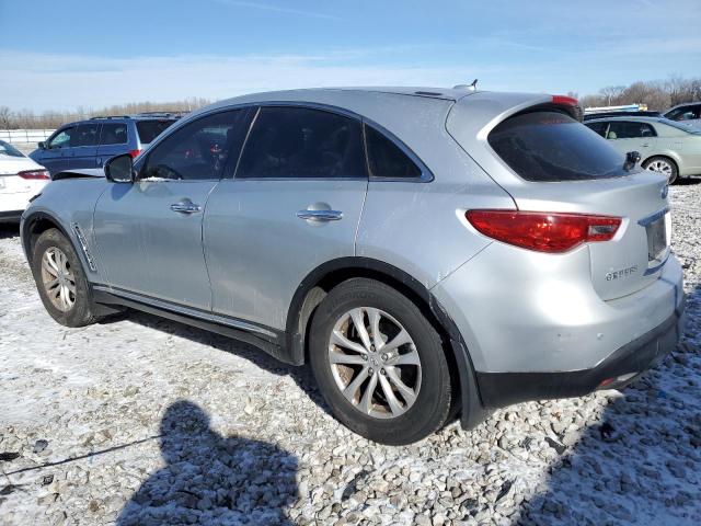 JN8CS1MUXDM141087 - 2013 INFINITI FX37 GRAY photo 2