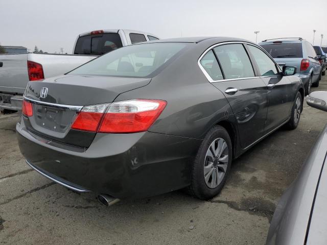 1HGCR2F35EA092533 - 2014 HONDA ACCORD LX GRAY photo 3