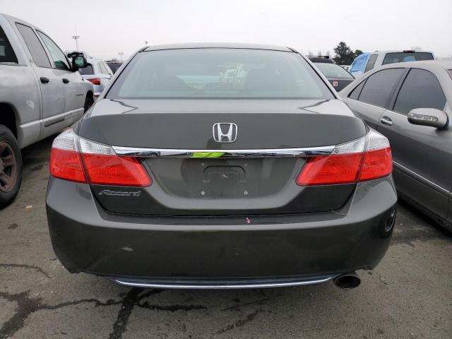 1HGCR2F35EA092533 - 2014 HONDA ACCORD LX GRAY photo 6