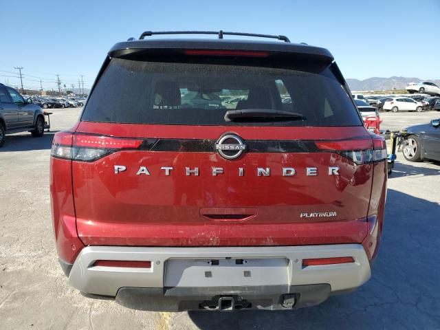 5N1DR3DH0NC204372 - 2022 NISSAN PATHFINDER PLATINUM MAROON photo 6