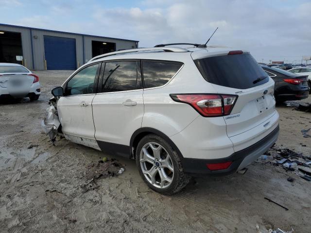 1FMCU0J96HUE93648 - 2017 FORD ESCAPE TITANIUM WHITE photo 2