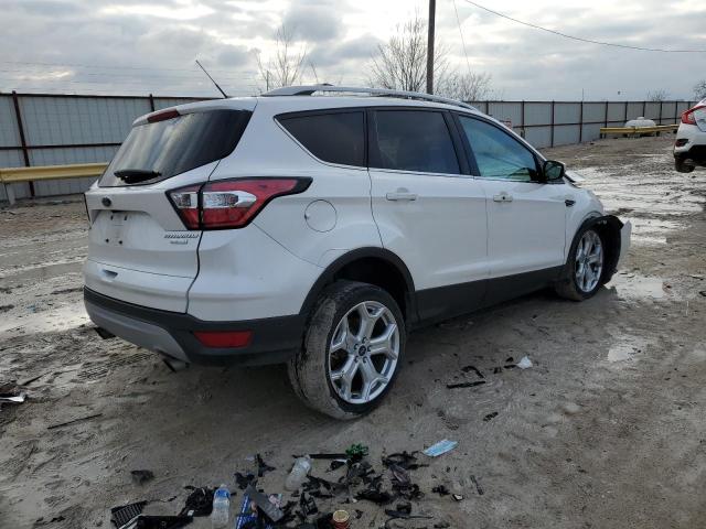 1FMCU0J96HUE93648 - 2017 FORD ESCAPE TITANIUM WHITE photo 3