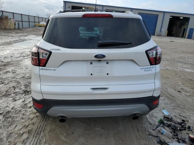 1FMCU0J96HUE93648 - 2017 FORD ESCAPE TITANIUM WHITE photo 6