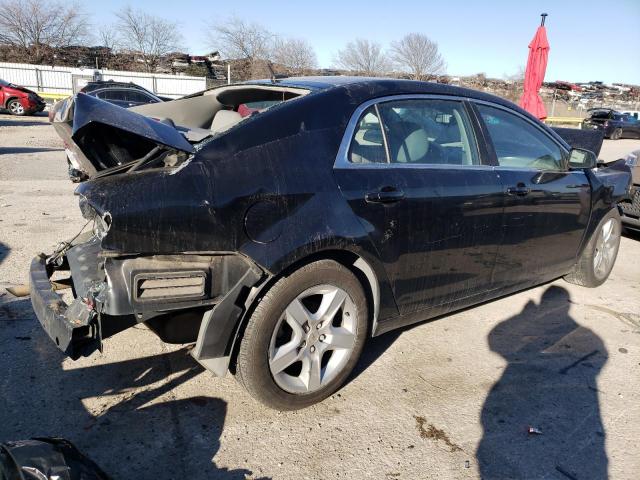 1G1ZB5E10BF315745 - 2011 CHEVROLET MALIBU LS BLACK photo 3