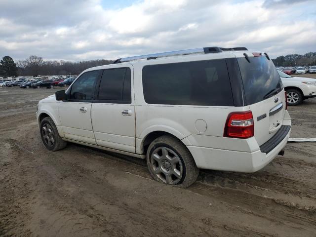 1FMJK1K59DEF28847 - 2013 FORD EXPEDITION EL LIMITED WHITE photo 2
