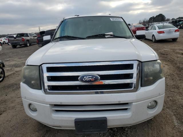 1FMJK1K59DEF28847 - 2013 FORD EXPEDITION EL LIMITED WHITE photo 5