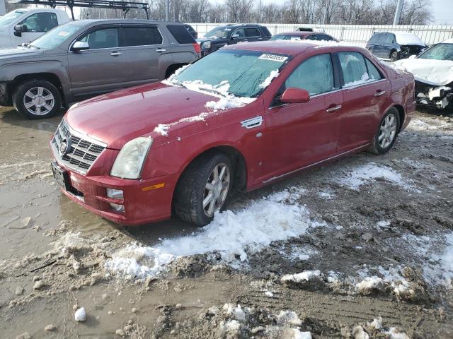 1G6DZ67A680170077 - 2008 CADILLAC STS RED photo 1