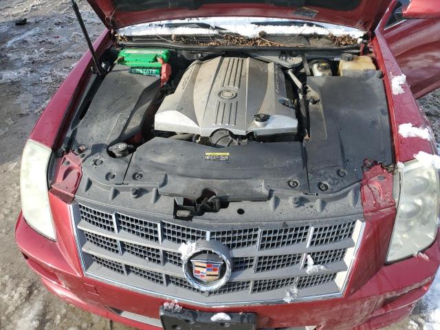 1G6DZ67A680170077 - 2008 CADILLAC STS RED photo 11