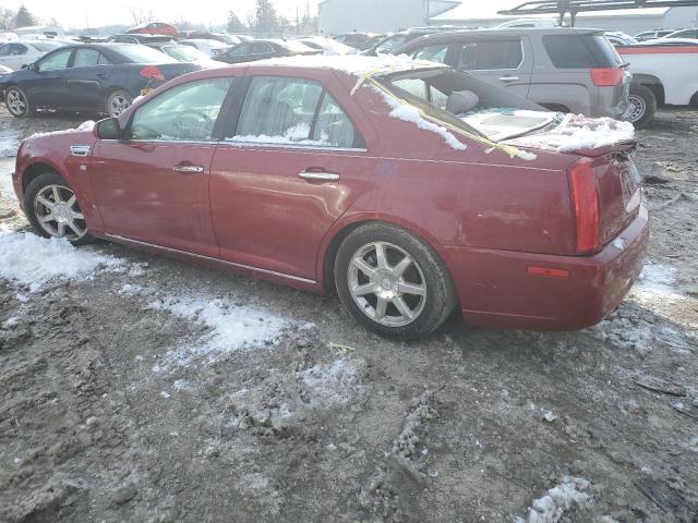 1G6DZ67A680170077 - 2008 CADILLAC STS RED photo 2