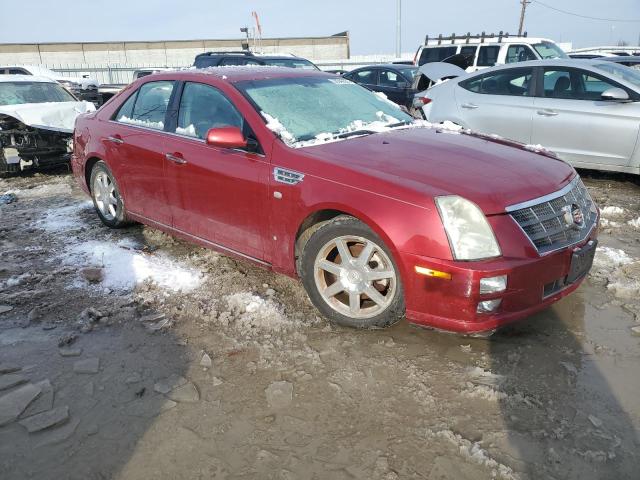 1G6DZ67A680170077 - 2008 CADILLAC STS RED photo 4