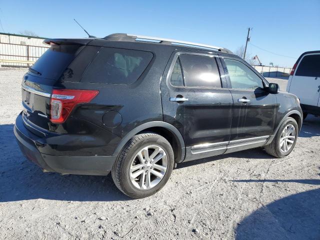 1FM5K7D85FGC12753 - 2015 FORD EXPLORER XLT BLACK photo 3