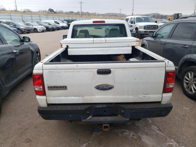 1FTYR10D79PA49265 - 2009 FORD RANGER WHITE photo 6