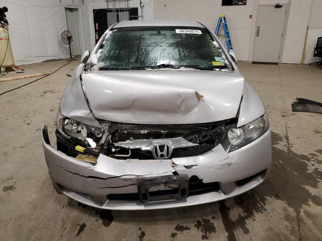 2HGFA1F59AH541272 - 2010 HONDA CIVIC LX SILVER photo 5