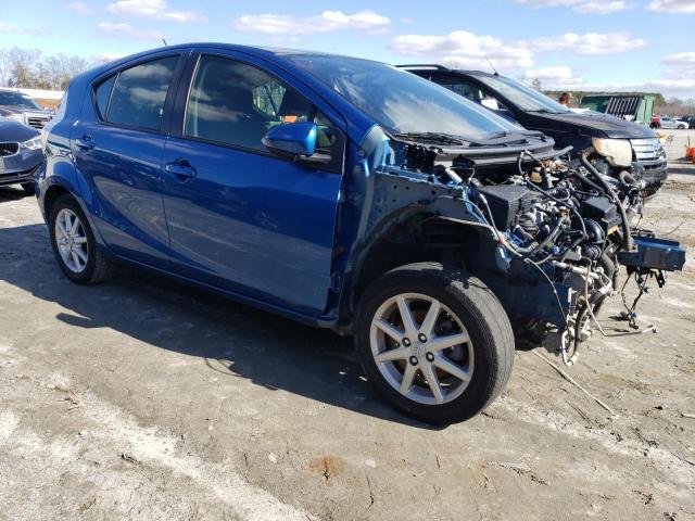 JTDKDTB36E1561794 - 2014 TOYOTA PRIUS C BLUE photo 4