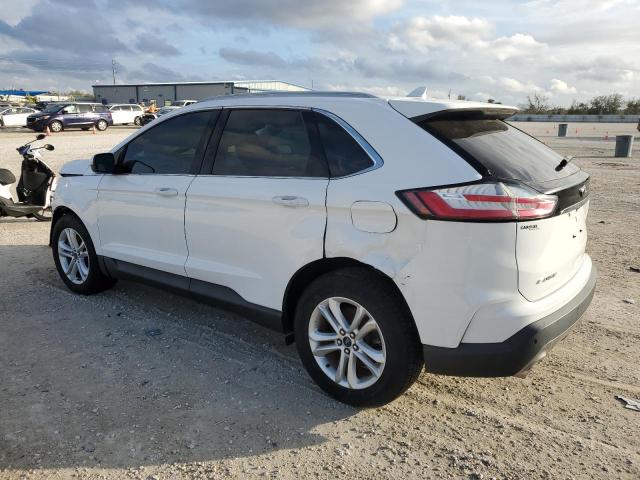 2FMPK4J90LBA29929 - 2020 FORD EDGE SEL WHITE photo 2