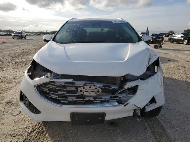 2FMPK4J90LBA29929 - 2020 FORD EDGE SEL WHITE photo 5