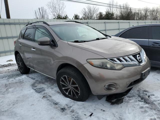 JN8AZ18W59W145297 - 2009 NISSAN MURANO S TAN photo 4