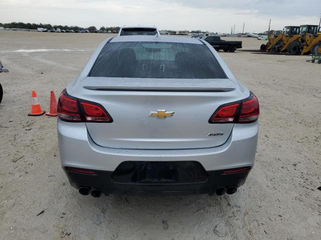 6G3F15RW0GL210752 - 2016 CHEVROLET SS SILVER photo 6