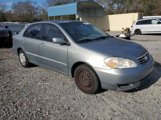 2T1BR32E74C298728 - 2004 TOYOTA COROLLA CE GREEN photo 4