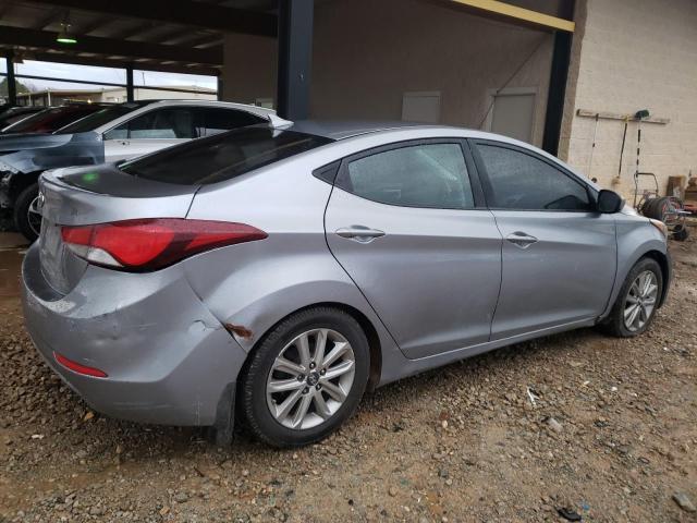 5NPDH4AE2FH572551 - 2015 HYUNDAI ELANTRA SE SILVER photo 3